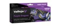 Vallejo 772194 - Farbset Purple Dragon (8 x 18 ml)